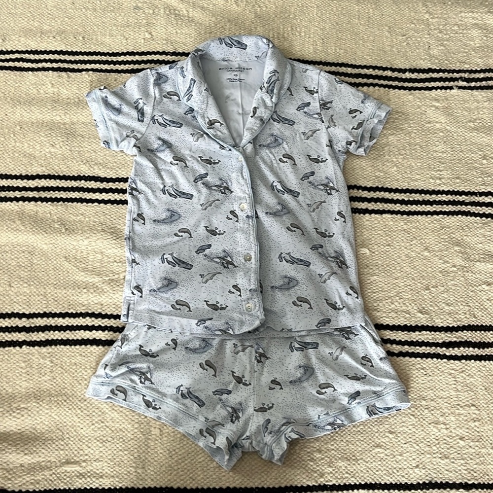 Erica Wilson Whale Pjs